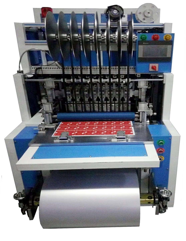 380V PLC Control Magnetic Stripe Laying Machine For HiCo LoCo Plastic Cards