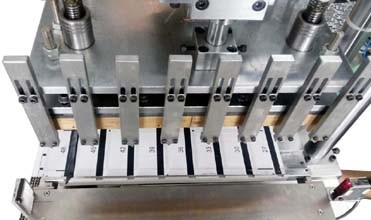Relay Controlled Magnetic Tape Laying Machine For Plastic Sheets