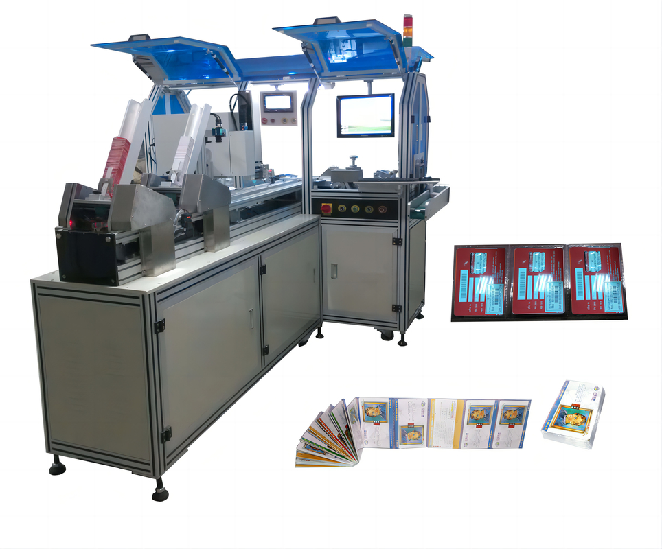 PLC Control Ultrasonic Card Packaging Machine AC 380V 50HZ 6000 Pcs/Hr