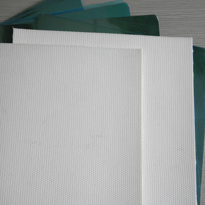 Heatproof White Silicone Rubber Cushion Pad For Smart Card Lamination